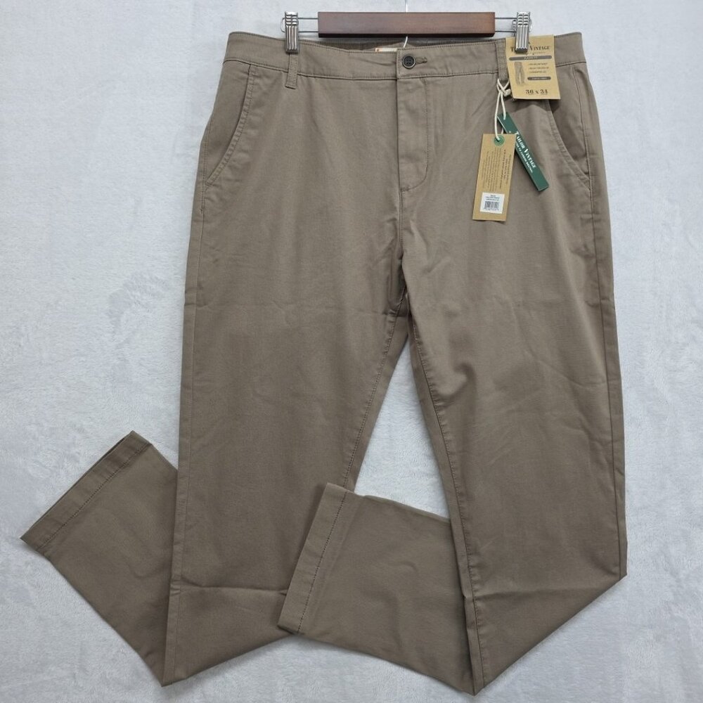 Tailor Vintage Connecticut Orig Mens 36x34 Chino Pant Classic Fit Fallen Rock